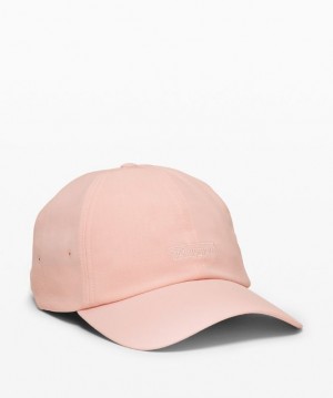 Lululemon Baller Hat Soft Embroidery Hatt Accessories Rosa Vita | SHYA-72908