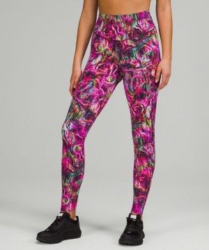 Lululemon Base Pace High-Rise Tight 28 Leggings Dam Rosa Olika Färger | HPVD-05812