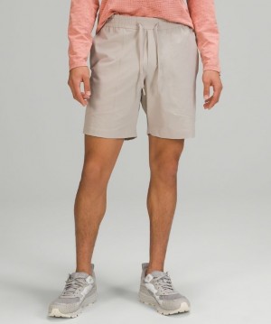 Lululemon Bowline Short 8 Shorts Herr Beige | ZBCT-63490