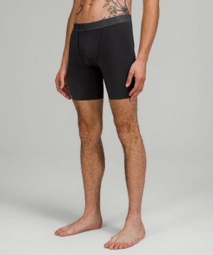 Lululemon Built to Move Long Boxer 7 Underkläder Herr Svarta | ASZD-96741