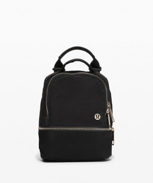 Lululemon City Adventurer Backpack Micro Väskor Accessories Svarta Guld | BLTD-34679