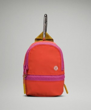 Lululemon City Adventurer Backpack Nano Väskor Accessories Rosa Korall | CVPT-21706