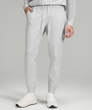 Lululemon City Sweat Jogger Byxor Herr Ljusgrå Ljusblå | MXPZ-43568