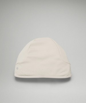 Lululemon Cold Terrain Running Beanie Hatt Accessories Beige | KHCI-36859
