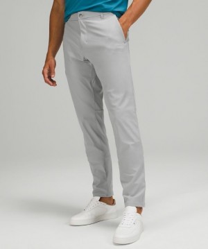 Lululemon Commission Classic-Fit Pant 28 Warpstreme Byxor Herr Silver | TOIJ-34569