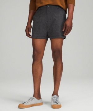 Lululemon Commission Classic-Fit Short 5 Ventlight Shorts Herr Svarta | QINA-67230