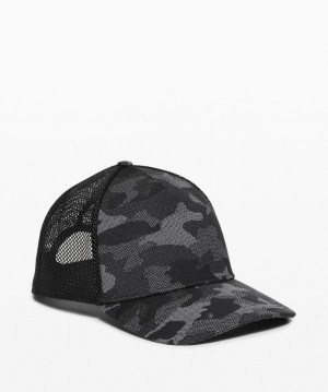 Lululemon Commission Hat Hatt Accessories Camo Svarta Svarta | MRCF-04876
