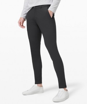 Lululemon Commission Skinny-Fit Pant 32 Warpstreme Byxor Herr Obsidian | HQPW-59328