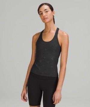 Lululemon Cool RB Short Tank Nulu Blast Dam Svarta | YSFA-73806