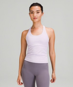 Lululemon Cool RB Short Tank Nulu Blast Dam Lavendel | KIFG-43265