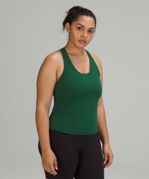 Lululemon Cool RB Short Tank Nulu Blast Dam Gröna | GJAH-29706