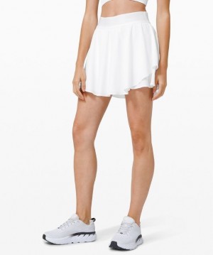 Lululemon Court Rival High-Rise Skirt Long Kjolar Dam Vita | YCEA-04387