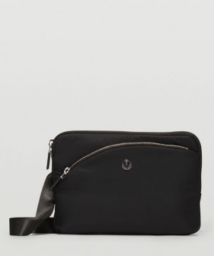Lululemon Curved Lines Crossbody Bag Väskor Accessories Svarta | SQZO-74362