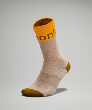 Lululemon Daily Stride Crew Sock Strumpor Accessories Clementine | UNWQ-91745