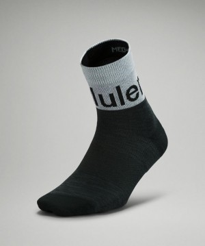 Lululemon Daily Stride Mid-Crew Sock Strumpor Accessories Mintgröna | BZMJ-86247