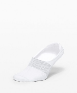 Lululemon Daily Stride No Show Sock Strumpor Accessories Vita | QJFT-46530