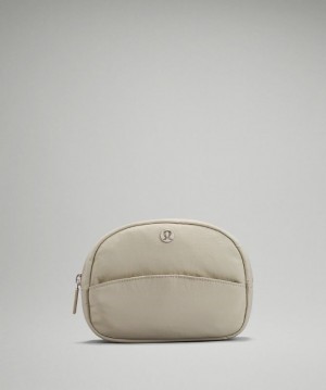 Lululemon Double-Zip Pouch Mini Väskor Accessories Beige | SAXV-17593