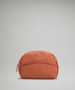 Lululemon Double-Zip Pouch Väskor Accessories Rosa | OBCT-81254