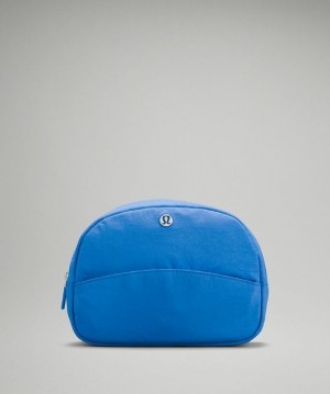 Lululemon Double-Zip Pouch Väskor Accessories Blå | GOSN-81936