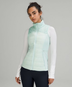 Lululemon Down for It All Vest Jackor Dam Mintgröna | TBRZ-56871