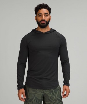 Lululemon Drysense Hoodie Blast Herr Svarta | OKBU-75394