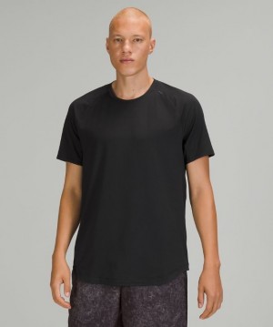 Lululemon Drysense Short Sleeve Blast Herr Svarta | LGOX-19053