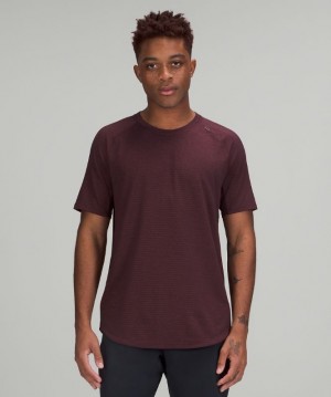 Lululemon Drysense Short Sleeve Blast Herr Svarta | GVWZ-69428