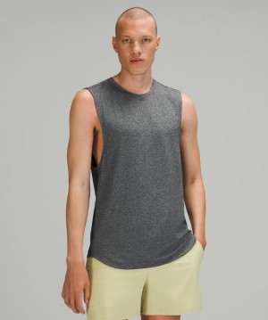Lululemon Drysense Training Sleeveless Blast Herr Svarta Grå | HLXN-25946