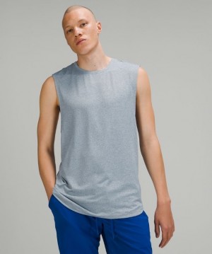 Lululemon Drysense Training Sleeveless Blast Herr Vita | EMSK-51894