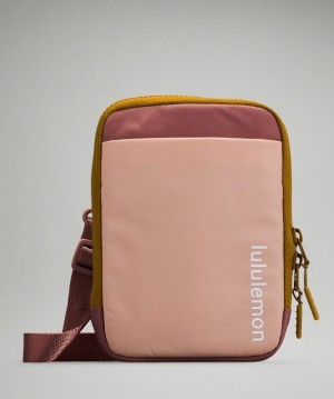 Lululemon Easy Access Crossbody Väskor Accessories Rosa | XLNG-86021
