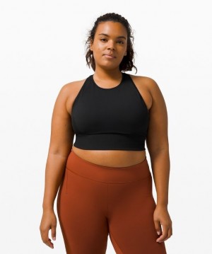 Lululemon Ebb to Train Bra Sport BH Dam Svarta | CZLN-92710