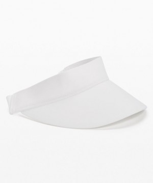 Lululemon Fast Paced Visor Hatt Accessories Vita | JXRA-18730