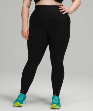 Lululemon Fast and Free High-Rise Tight 28 Leggings Dam Svarta | YPBS-76481