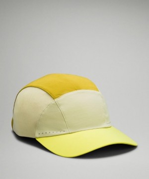 Lululemon Fast and Free Run Hat Elite W Hatt Accessories Guld Gröna Gula | GJMK-18967