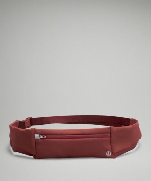 Lululemon Fast and Free Running Belt Väskor Accessories Röda | JPVU-37612