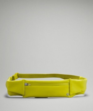 Lululemon Fast and Free Running Belt Väskor Accessories Gula | YIZT-62498