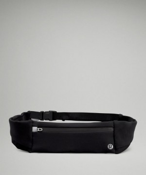 Lululemon Fast and Free Running Belt Väskor Accessories Svarta | WFOB-47250