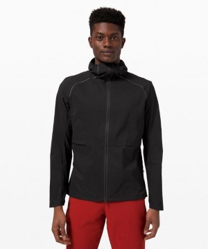 Lululemon Fast and Free Windbreaker Jackor Herr Svarta | CJES-75124