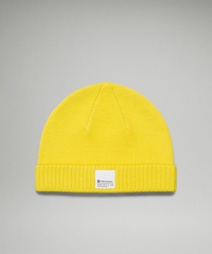 Lululemon Fold Up Knit Beanie Hatt Accessories Soleil | FZWQ-63925