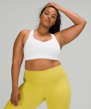 Lululemon Free to Be Serene Bra Light Support, C/D Cup Sport BH Dam Vita | DXEQ-10578