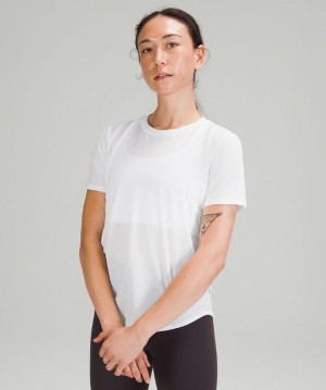 Lululemon High Neck Running and Training T-Shirt Blast Dam Vita | HUIE-65149
