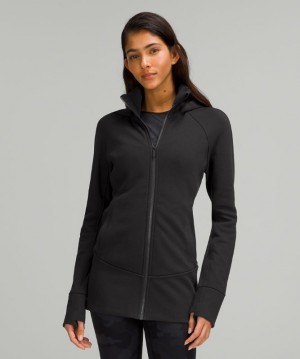 Lululemon Hooded Radiant Jacket Jackor Dam Svarta | IHCR-21497