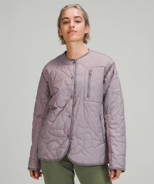 Lululemon Insulated Quilted Jacket Jackor Dam Lavendel | OZAS-58714