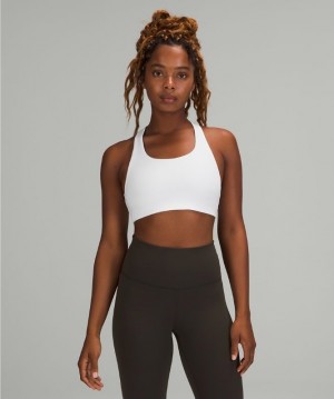 Lululemon Invigorate Bra High Support Sport BH Dam Vita | QBKD-21675