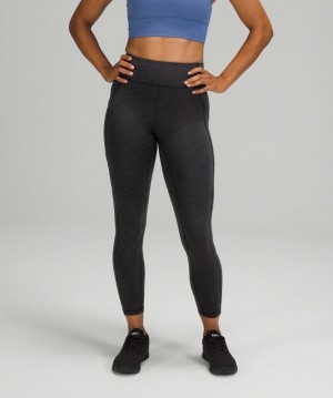 Lululemon Invigorate HR Tight 25 Leggings Dam Svarta | BGPU-28493
