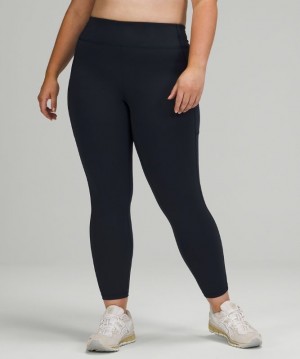 Lululemon Invigorate High-Rise Tight 25 Leggings Dam Marinblå | MWBO-64051