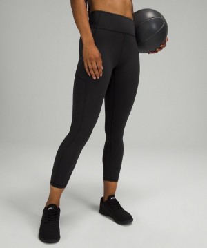 Lululemon Invigorate High-Rise Tight 25 Leggings Dam Svarta | TCPU-86912