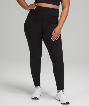 Lululemon Invigorate High-Rise Tight 28 Leggings Dam Svarta | QFXD-32158