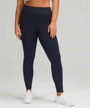 Lululemon Invigorate High-Rise Tight 28 Leggings Dam Marinblå | YPTG-40563