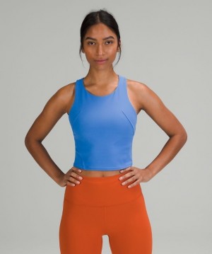 Lululemon Invigorate Training Tank Top Blast Dam Blå | NIUM-81952
